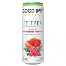 Good Boy Seltzer Trop Straw 4pk Vodka Seltzer Tropical Strawberry