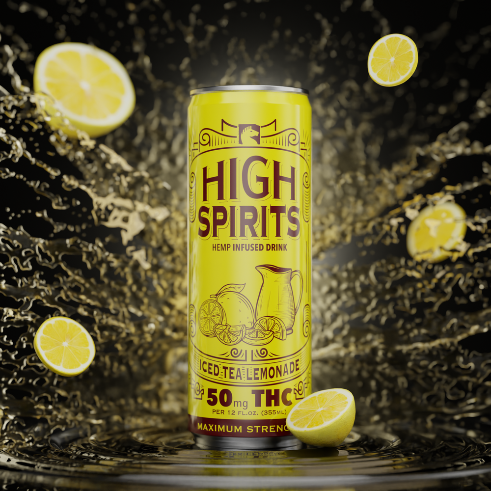 High Spirits 50mg Iced Tea Lmn Iced Tea Lemonade