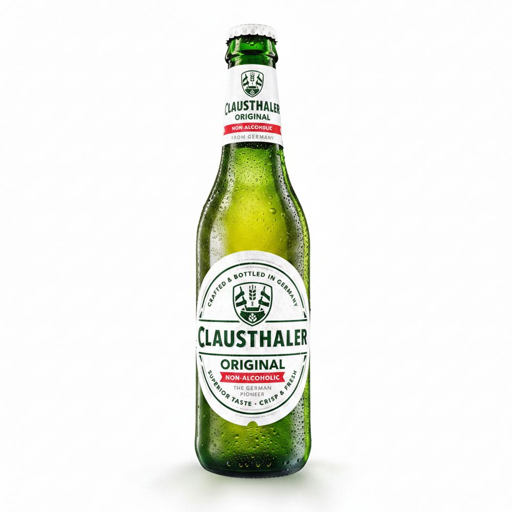 Clausthaler Original N.A. Beer Non Alcoholic German Beer 6pk Btls