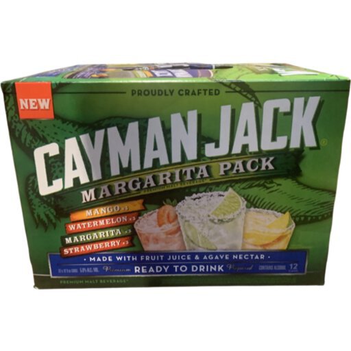 Cayman Jack Margarita Mix 12pk 12pk Variety Pack
