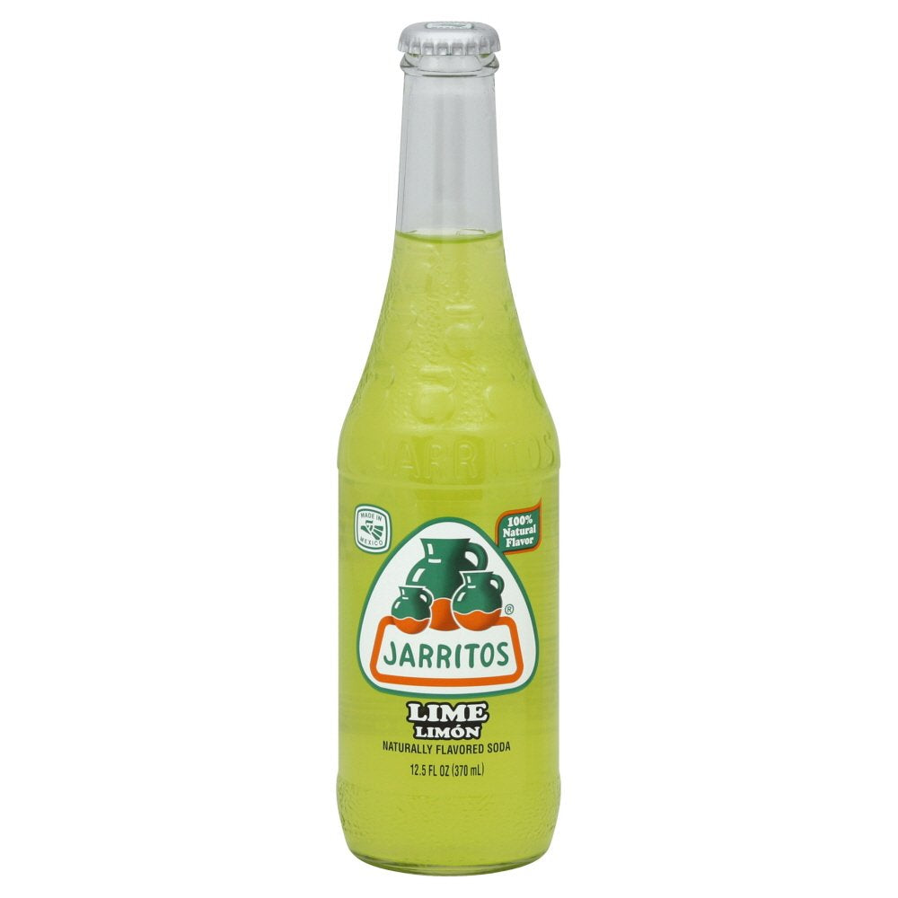Jarritos Lime Sparkling 12.5oz Lime flavour Sparkling Water