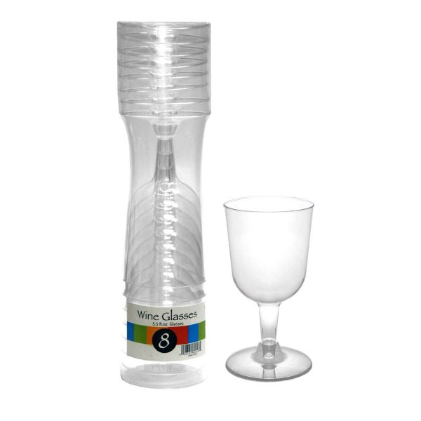 Wine Glass 5.5oz 8ct