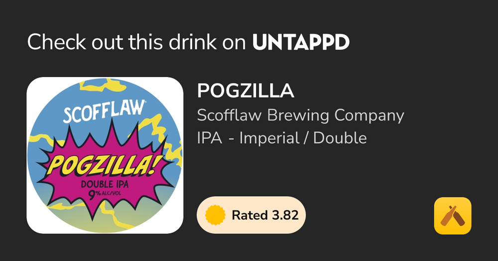 Scofflaw Pogzilla 19.2oz