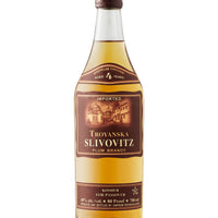 Troyanska Slivovitz 4 Year Old Brandy bottle