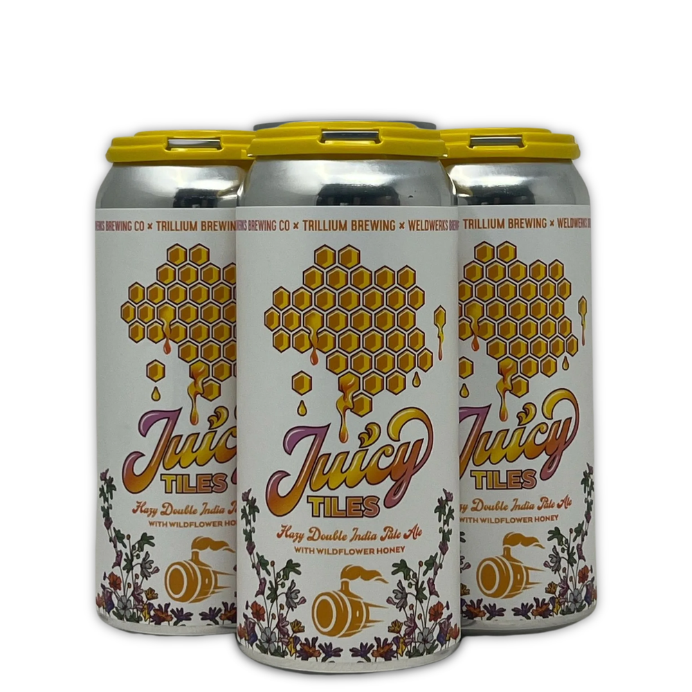 Weldwerk & Trillium Juicy Tile Juicy Tiles DIPA with Honey 4pk