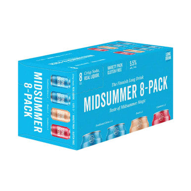Long Drink Midsummer 8pk Variety Pack 8pk