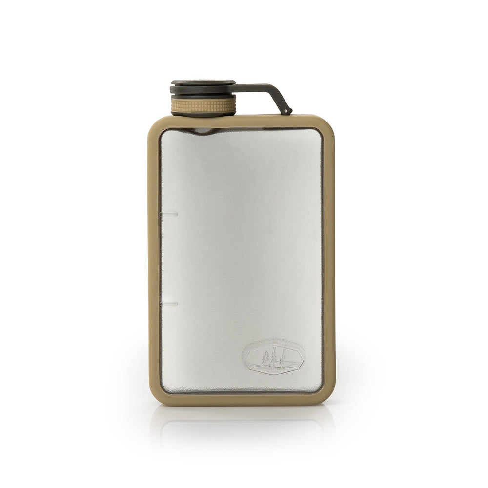 Boulder 6oz Flask Sand GSI