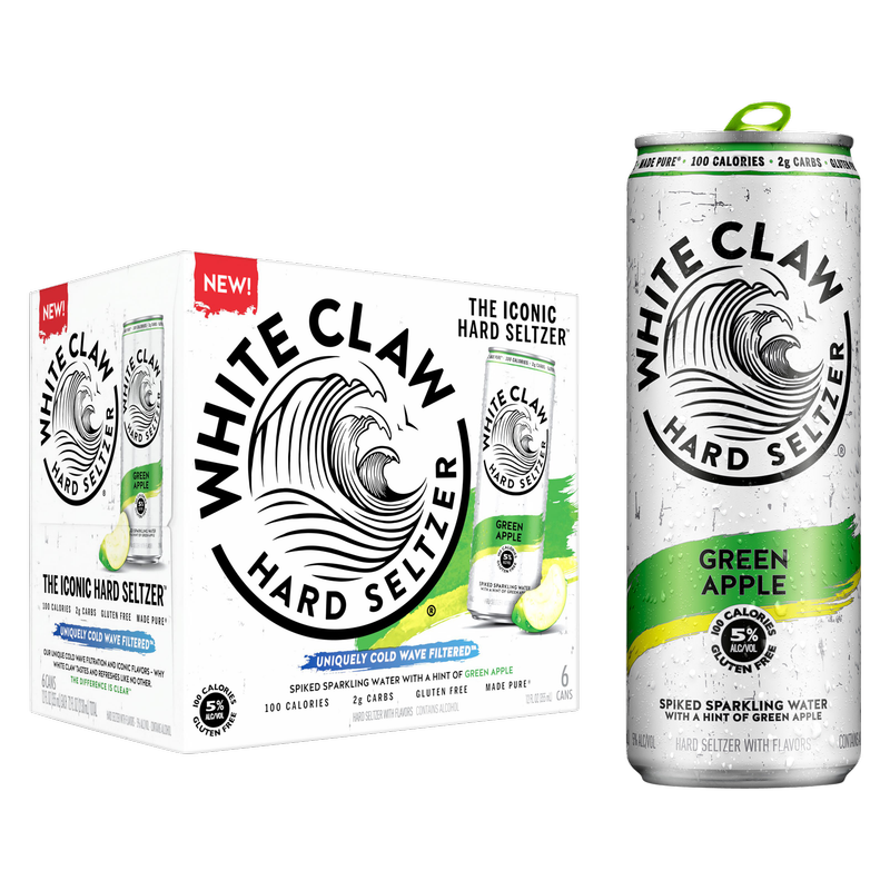 White Claw Green Apple 6pk