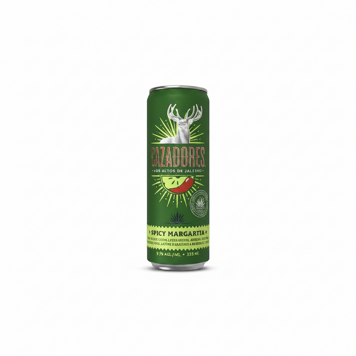 Cazadores Spicy Margarita 4pk Tequila Cocktail 4pk