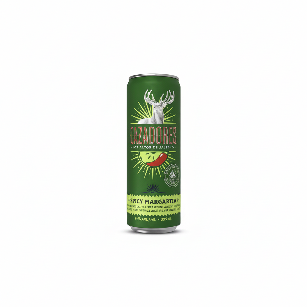 Cazadores Spicy Margarita 4pk Tequila Cocktail 4pk