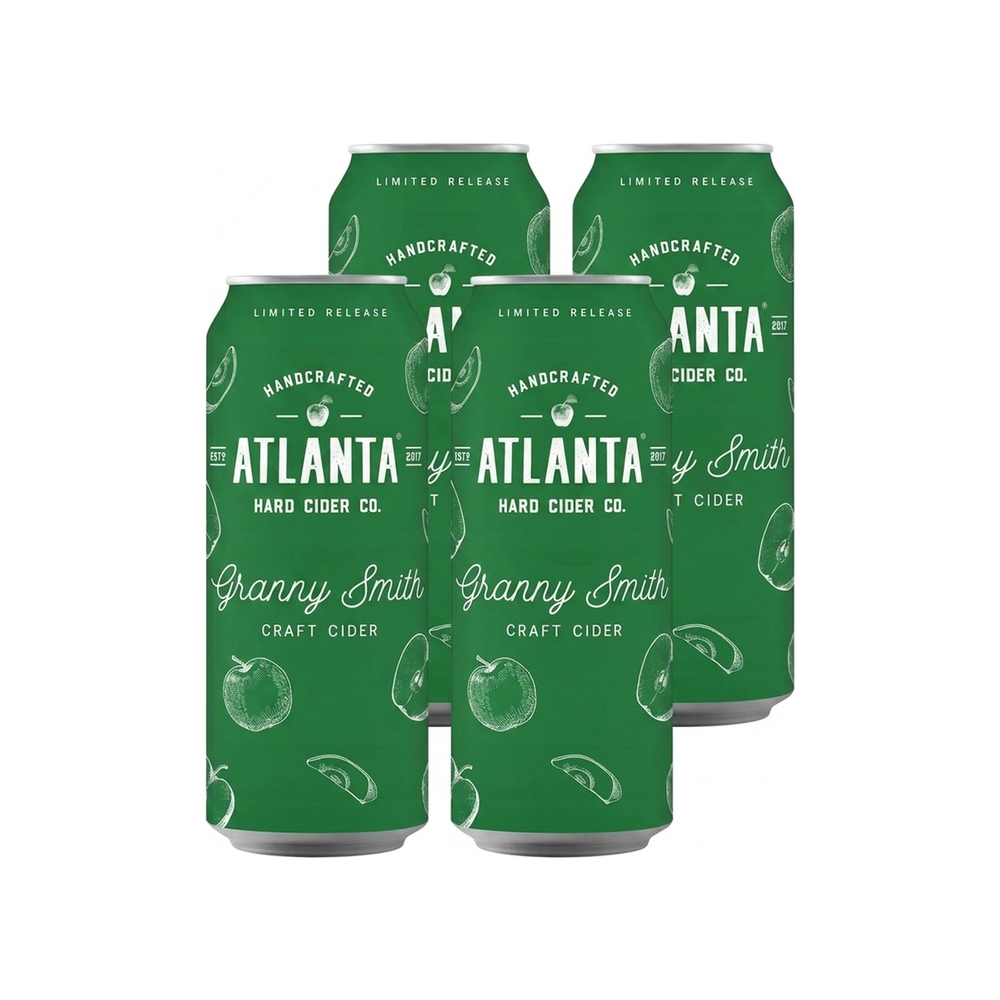 Atlanta Cider Pumpkin Spice granny smith cider 4pk