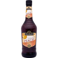 Hiram Walker Peach Brandy bottle