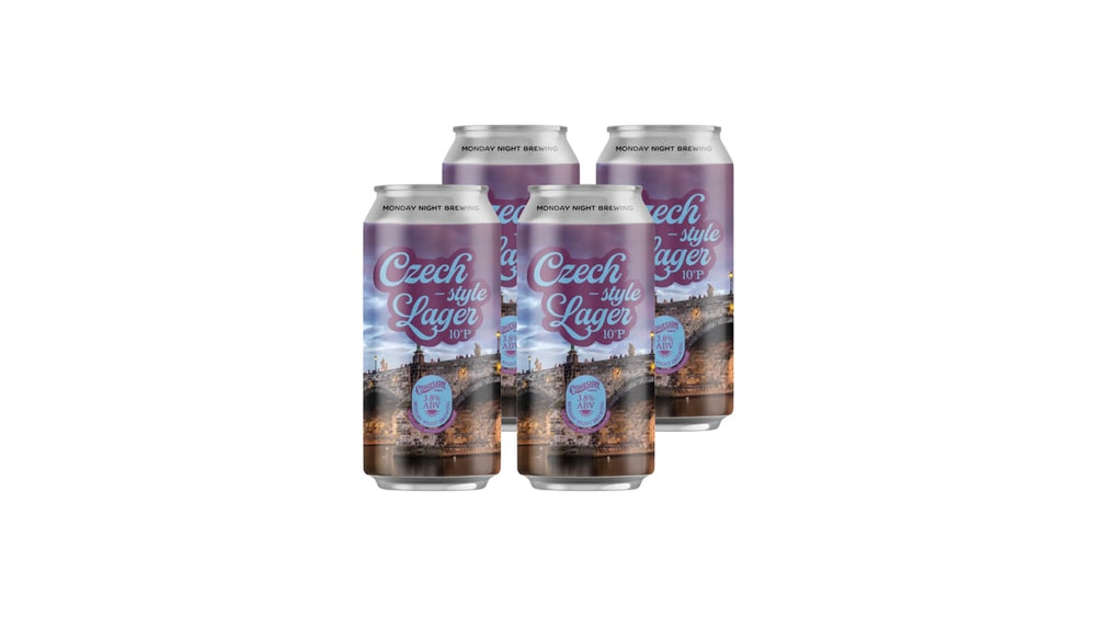 Monday Night Czech Lager 4pk