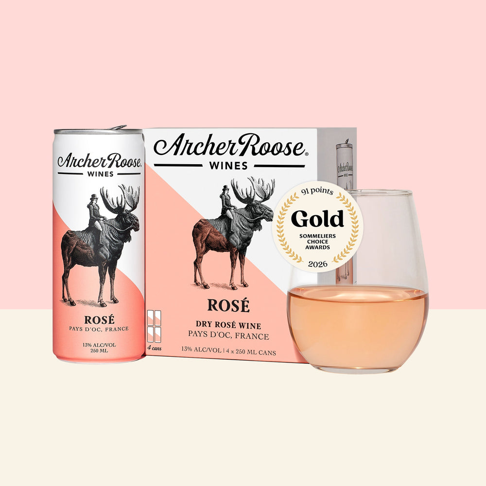 Archer Roose Rose 4pk 4pk 250ml Cans