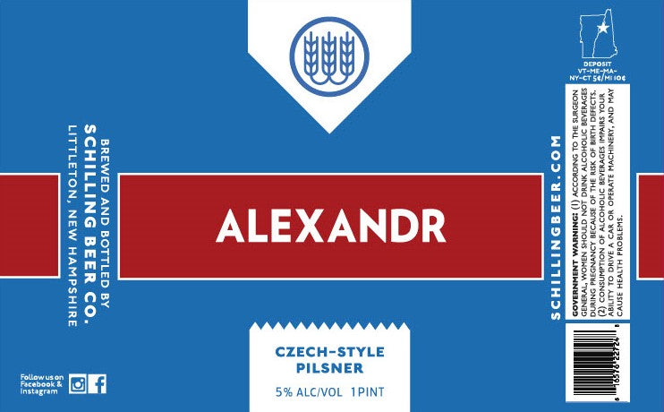 Schilling Alexander Pilsner 4p