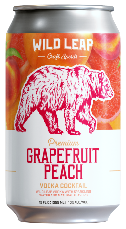 Wild Leap grapefruit Peach 4pk 4Pk