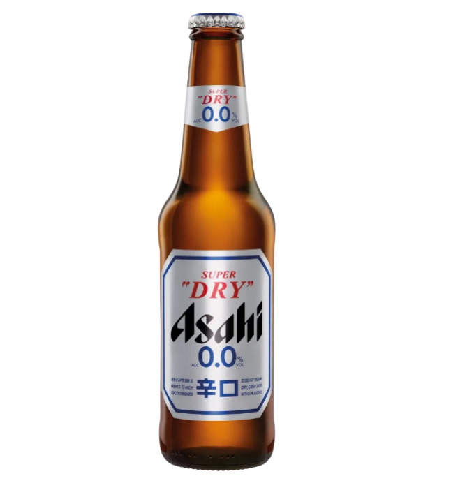 Asahi Japanese Beer 6pk Bottle 0.0 NA