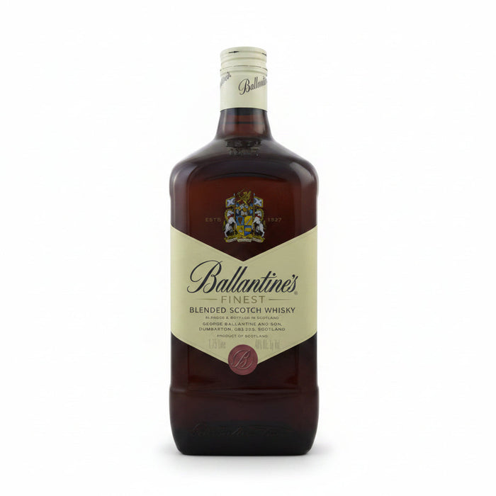 Ballantines Finest Scotch Whiskey bottle