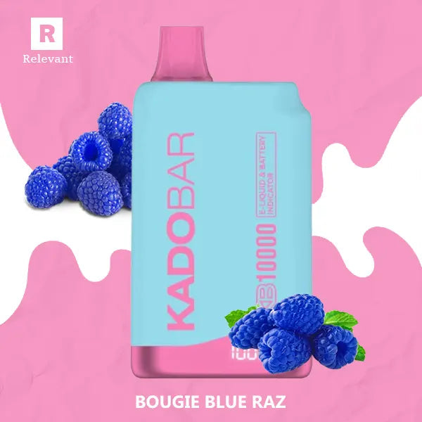 Kado 10k Bougie Blue Raz Bougie Blue Raz