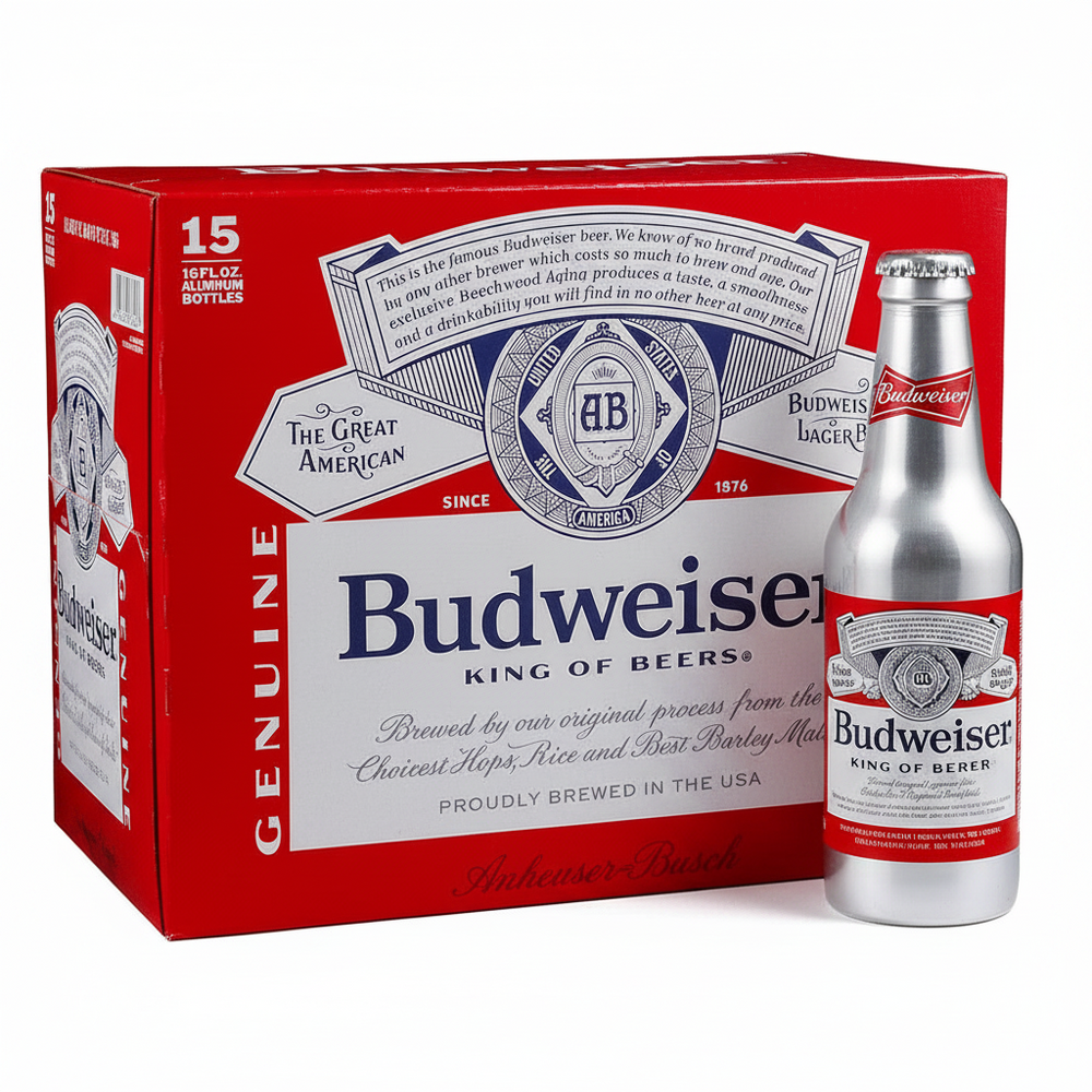 Budweiser 15pk 16oz Aluminum