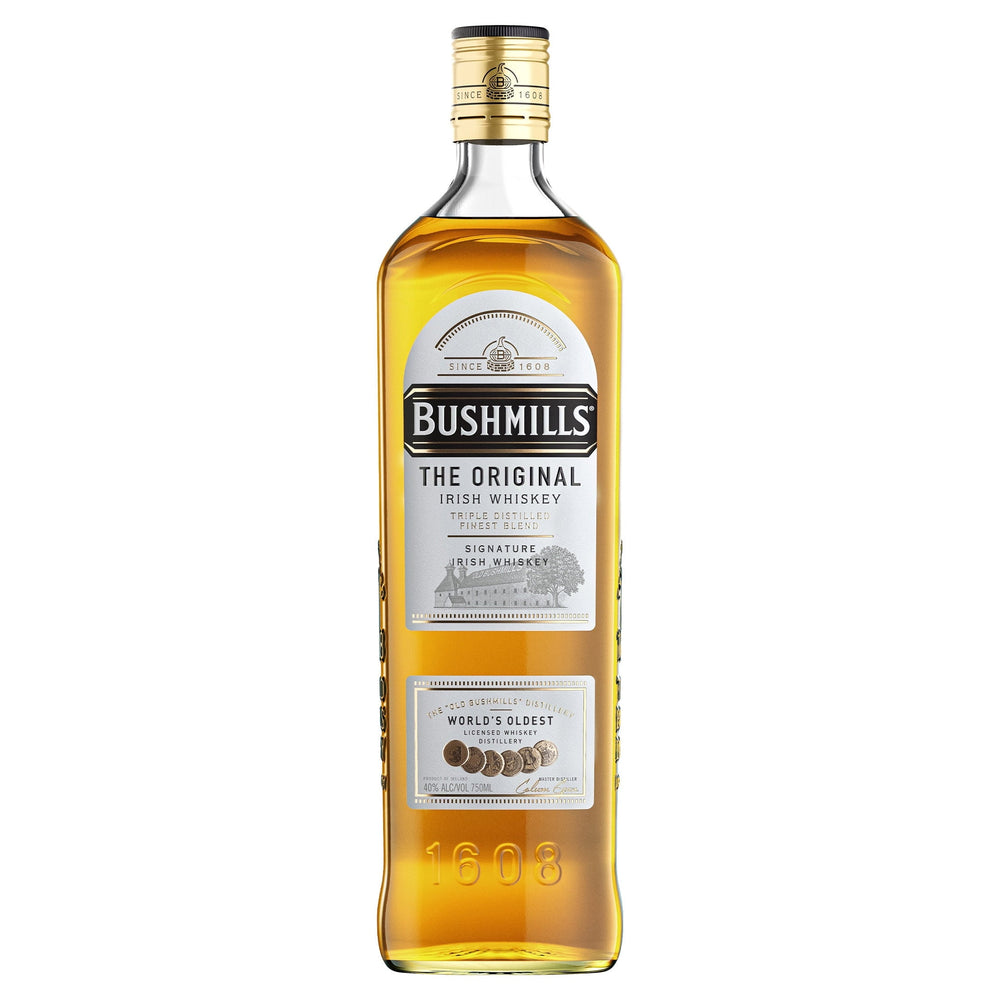 Bushmills Irish Whiskey bottle