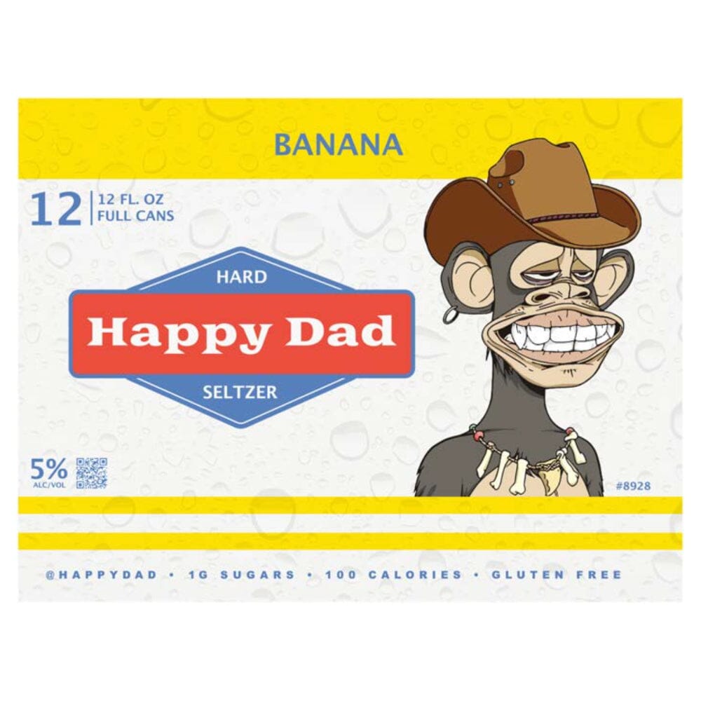 Happy Dad Banana 12pk 12pk 12oz Seltzer