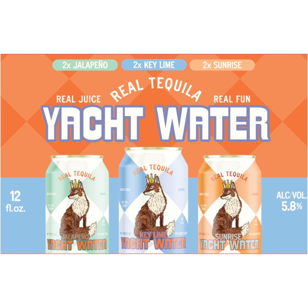Yacht Water 6pk Variety