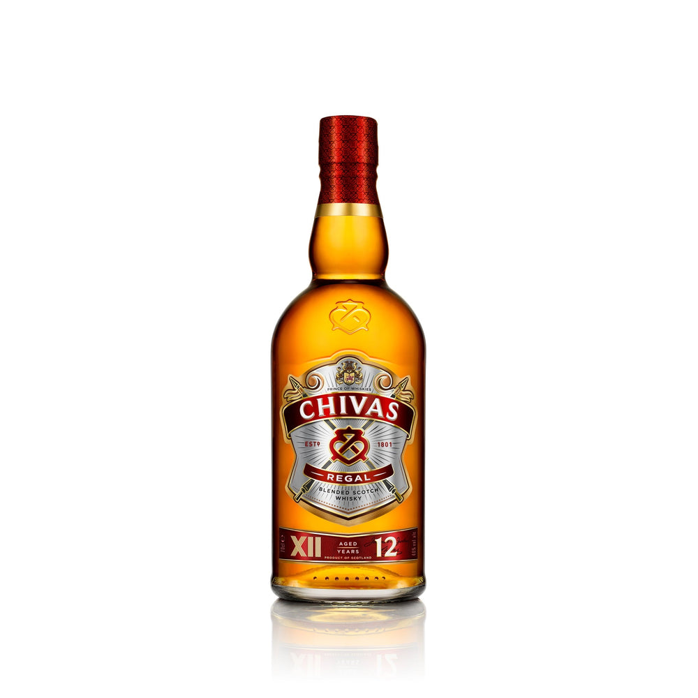 Chivas Regal 12 Year Whiskey bottle