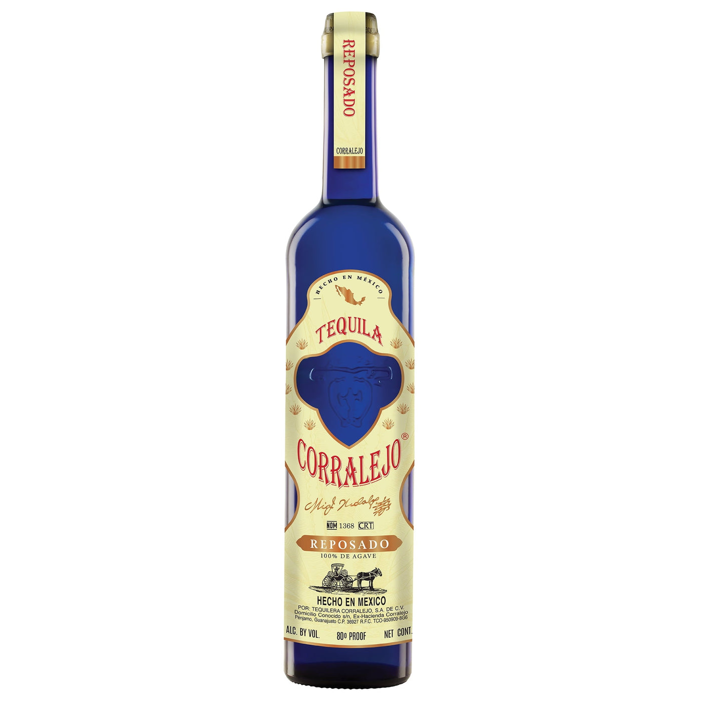 Corralejo Reposado Tequila bottle