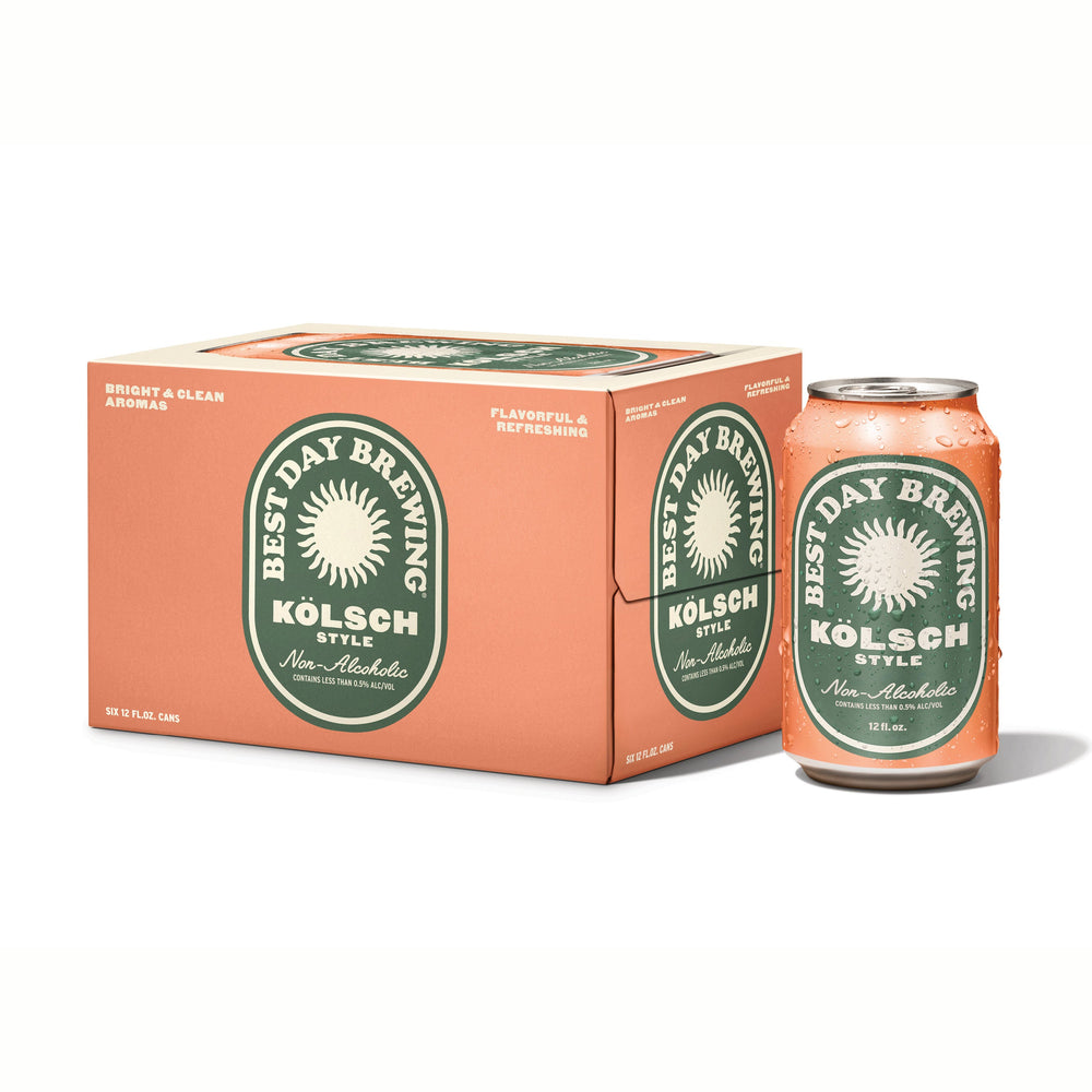 Best Day Brewing Kolsch NA 6pk Non Alcoholic Beer