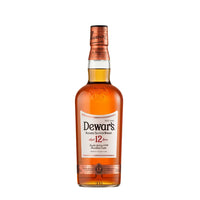 Dewars 12 Year Whiskey bottle