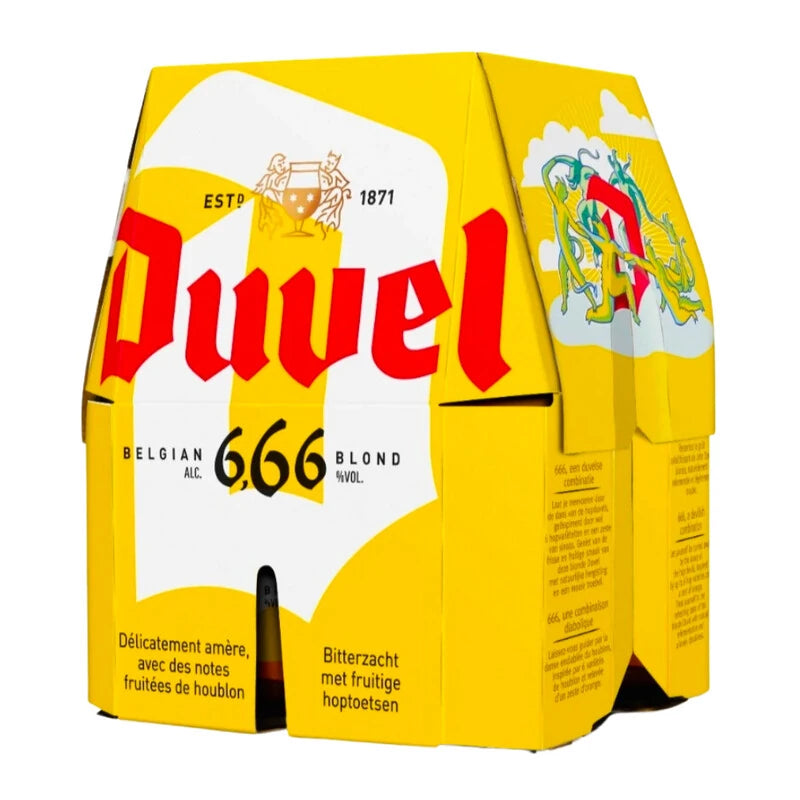 Duvel 66.6 Belgium Blonde Ale 4pk