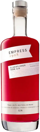 Empress Gin Elderflower 750 Elderflower Rose Gin