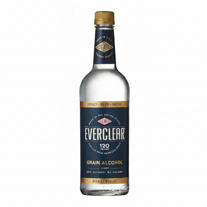 Everclear 190p 750ml 750ml Grain Alcohol