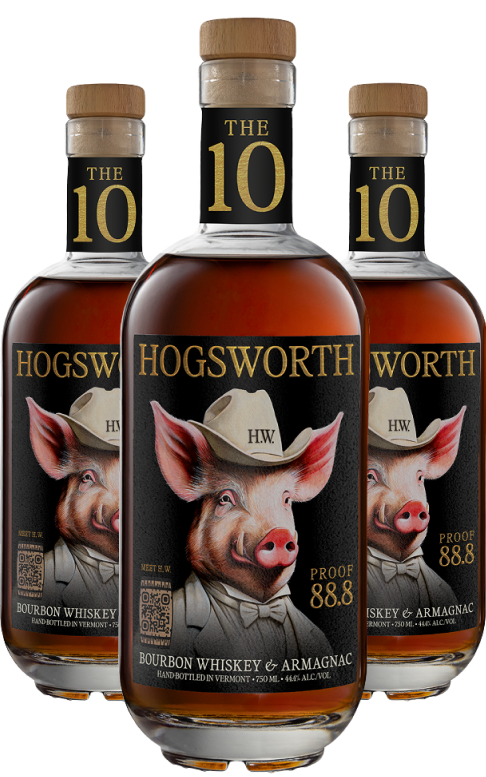 Hogsworth 10yr 88.8p 750ml