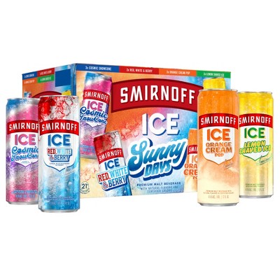Smirnoff Ice Sunny Days 12pk Variety Pack 12pk Zero Sugar