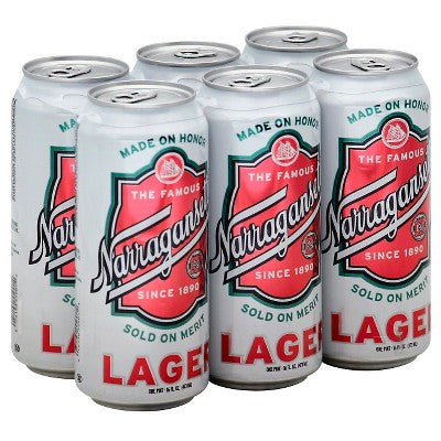 Narragansett Lager 6pk 16oz