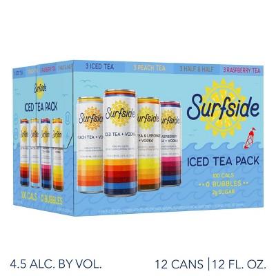 Surfside Tea Variety 12pk RTD 12pk 12oz Cans Lemonade Variety Pack