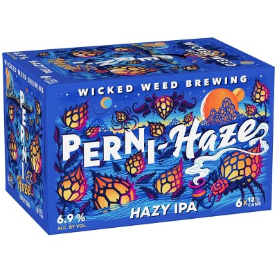 Wicked Weed Perni Hazy IPA 6pk