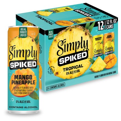 Simply Spiked Tropical Variety 12pk Cans Variety Pack