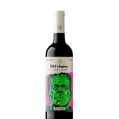 19 Crimes Cab Sau Frankenstein Halloween Edition Frankenstien