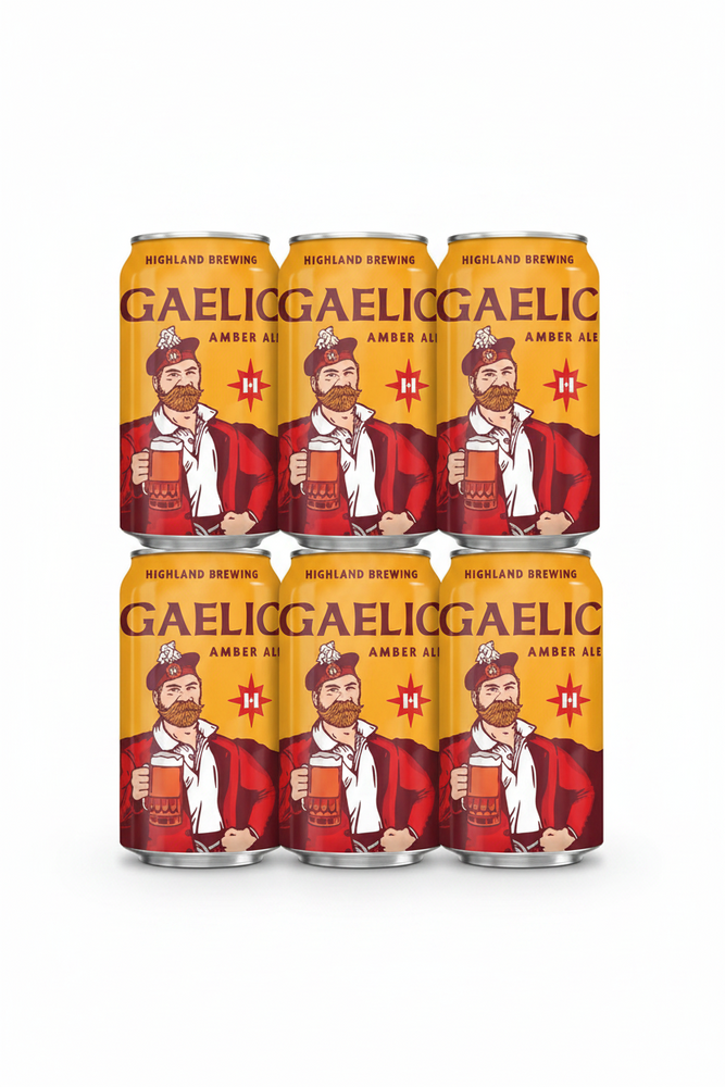 HB Gaelic Ale 6pk Highland Brewing Co 6pk Cans