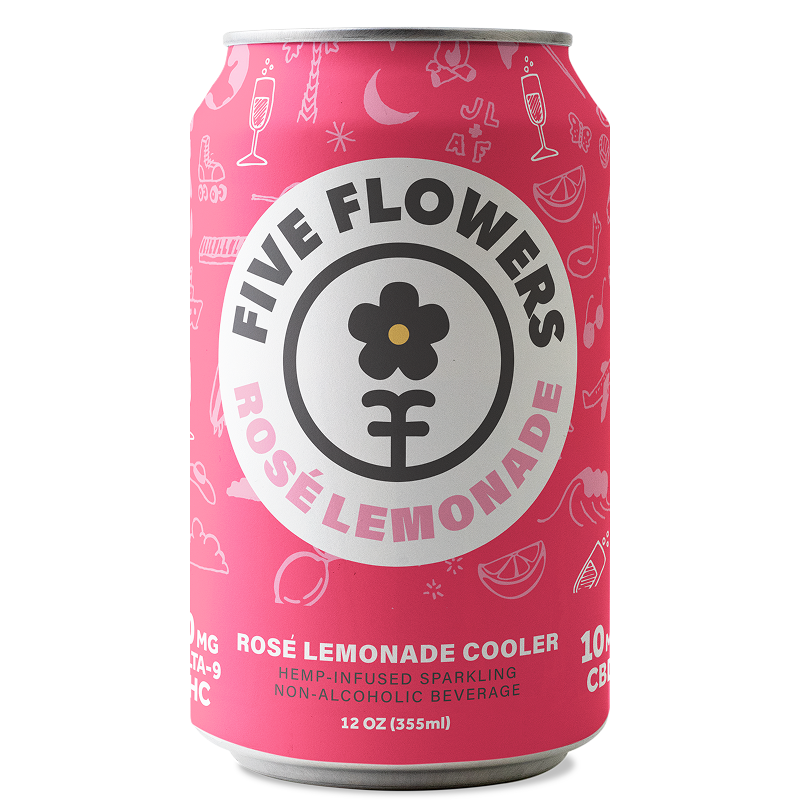 Five Flowers Rose Lmnd 12oz Rose Lemonade