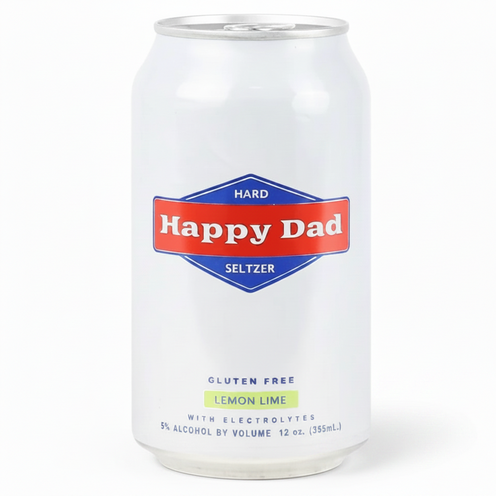 Happy Dad Lomon Lime 12pk 12pk 12oz Seltzer