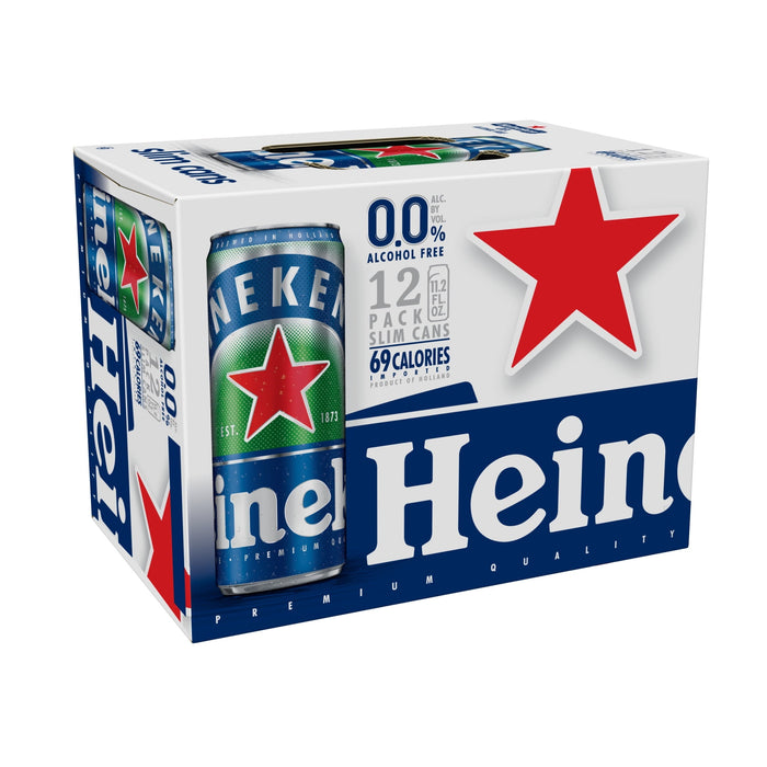 Heineken 0.0 Non-Alcoholic Beer 12 Pack Cans