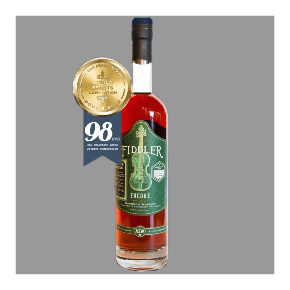 ASW Fiddler Encore Ga oak Bourbon whiskey 750ml