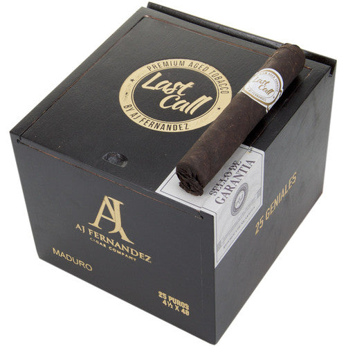 Aj Fernandez Last Call Maduro Maduro 4.5x48