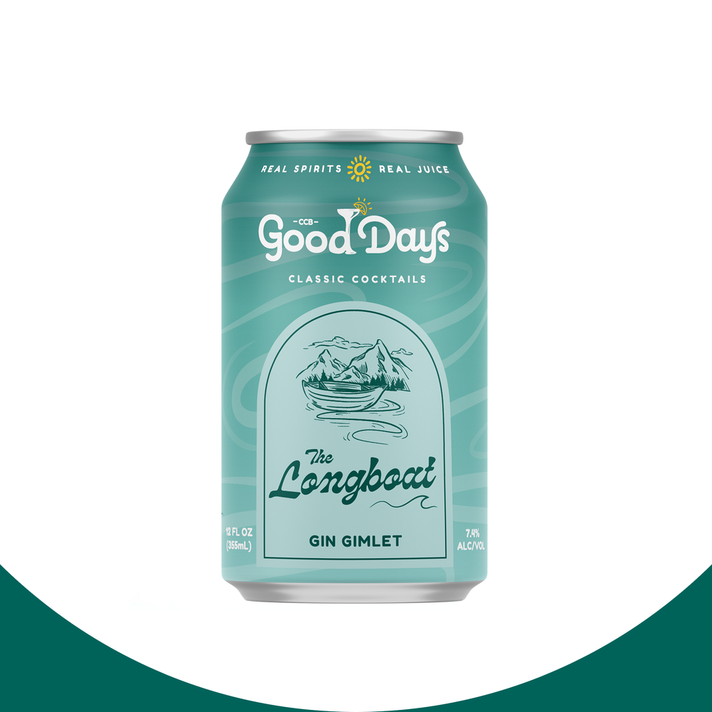 Good Day RTD Longboart 4pk Gin, Lime Juice & Other Flavors