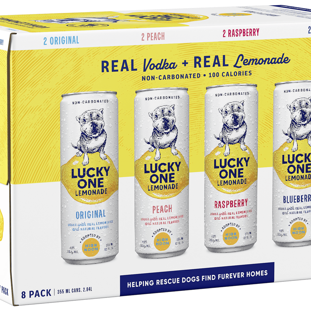 High Noon Lucky One Variety Lucky One Lemonade Variety 8pk
