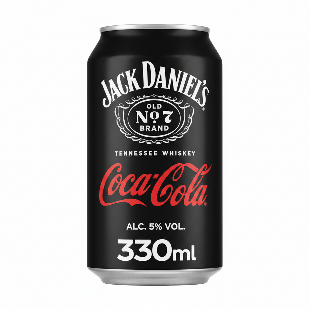 JD Whiskey & Cola 4pk Cans Jack Daniels RTD